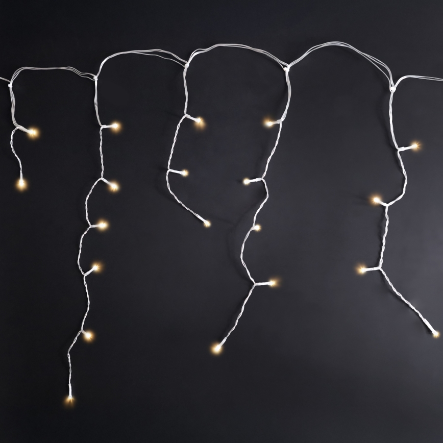 Brilagi - Γιρλάντα LED για εξωτερικούς χώρους 400xLED/8 λειτουργίες 23m IP44 ζεστό λευκό