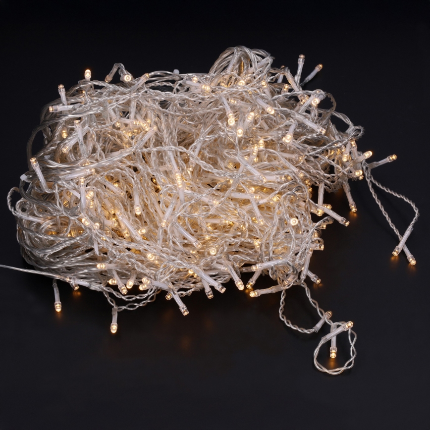 Brilagi - Γιρλάντα LED για εξωτερικούς χώρους 400xLED/8 λειτουργίες 23m IP44 ζεστό λευκό