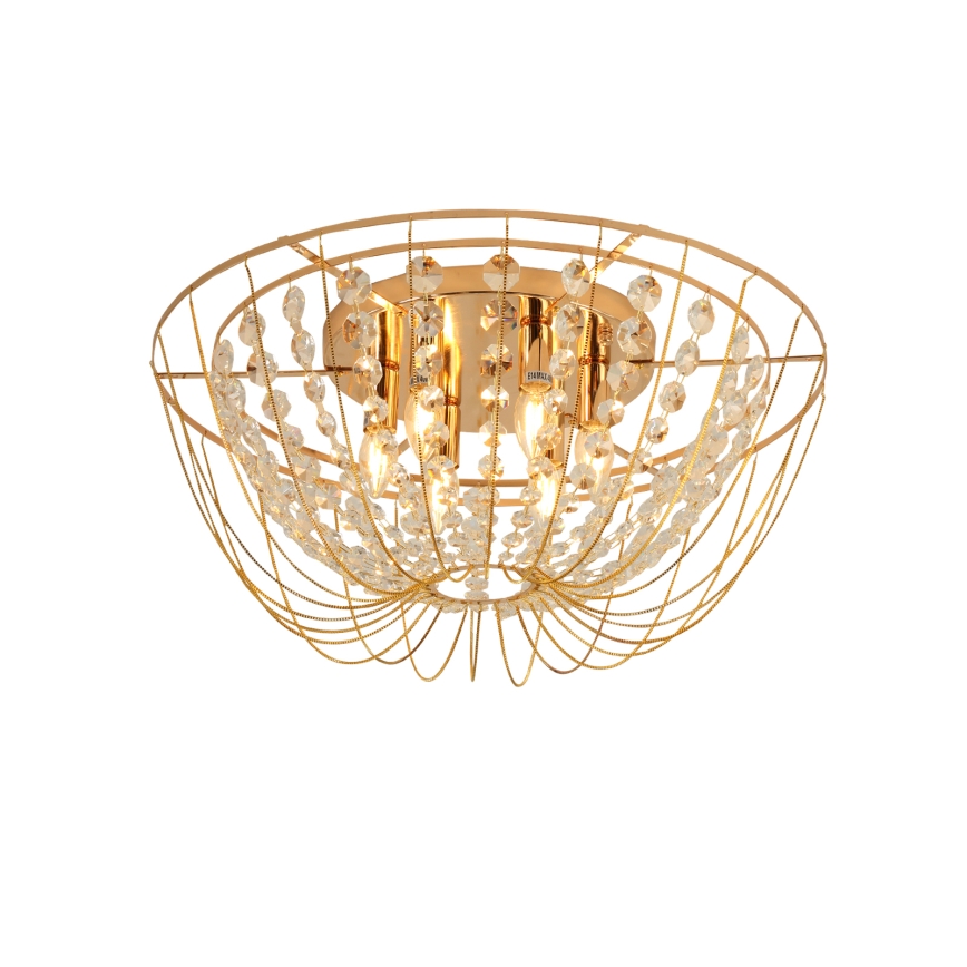 Brilagi - Επιφανειακά τοποθετούμενος πολυέλαιος VASTERAS 6xE14/40W/230V Ø 60 εκ.