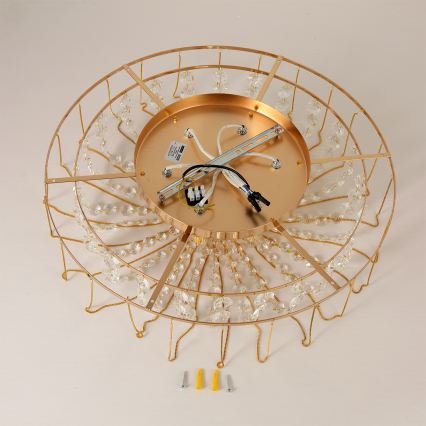 Brilagi - Επιφανειακά τοποθετούμενος πολυέλαιος VASTERAS 6xE14/40W/230V Ø 60 εκ.