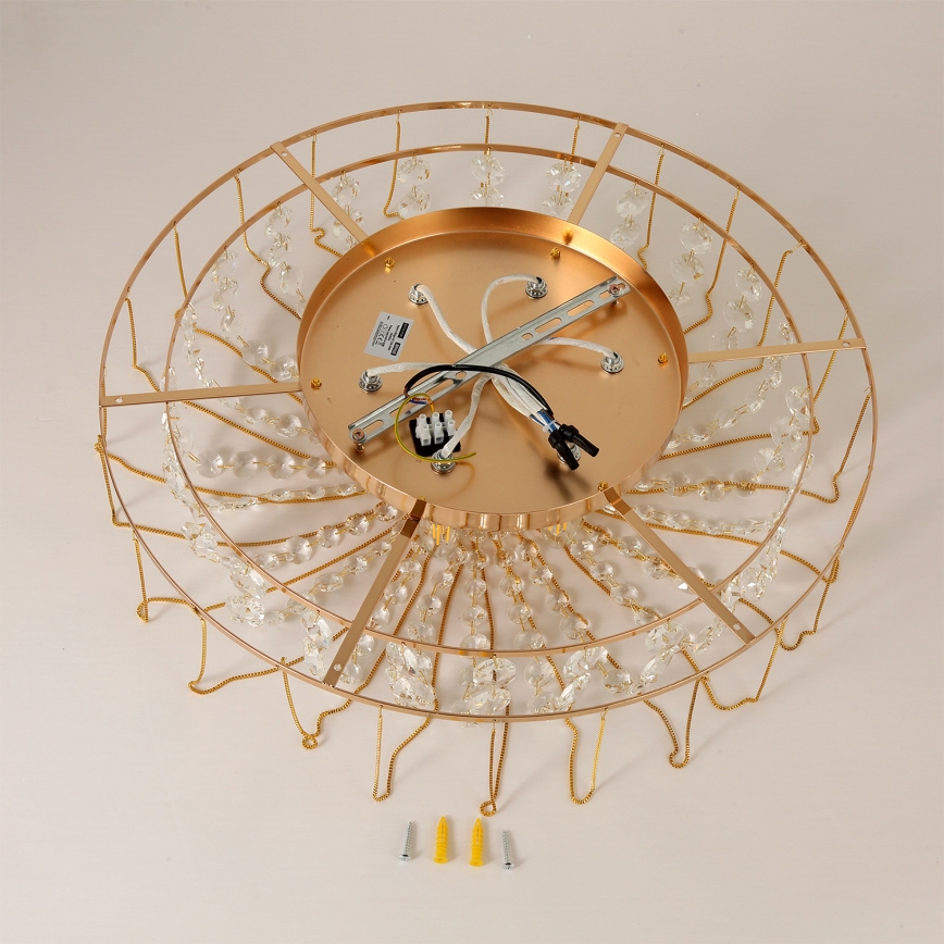 Brilagi - Επιφανειακά τοποθετούμενος πολυέλαιος VASTERAS 6xE14/40W/230V Ø 60 εκ.