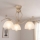 Brilagi - Επιφανειακό φωτιστικό οροφής ANTICO MODERN 3xE27/60W/230V μπεζ