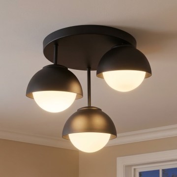 BRILAGI - Επιφανειακό φωτιστικό οροφής COSMO 3xE27/60W/230V μαύρο