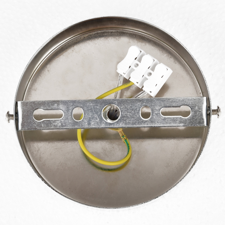 Brilagi - Επιφανειακό φωτιστικό οροφής ECLIPSE 7xE14/10W/230V διάμ. 48 cm ασημί