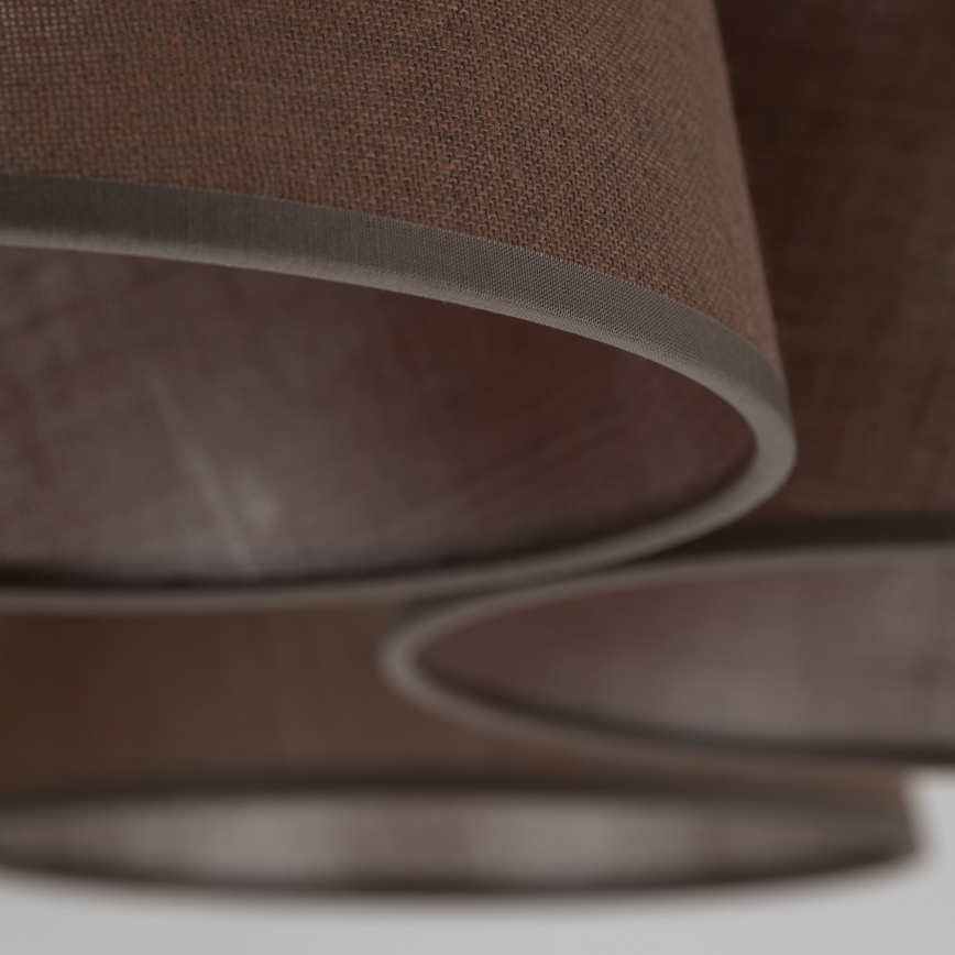 Brilagi - Επιφανειακό φωτιστικό οροφής LATTE 5xE27/60W/230V πεύκο/καφέ