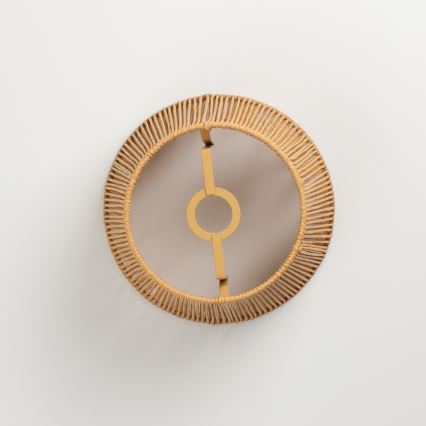 Brilagi - Επιφανειακό φωτιστικό οροφής LED CERIA BOHO 1xE27/40W/230V διάμ. 28 cm καφέ