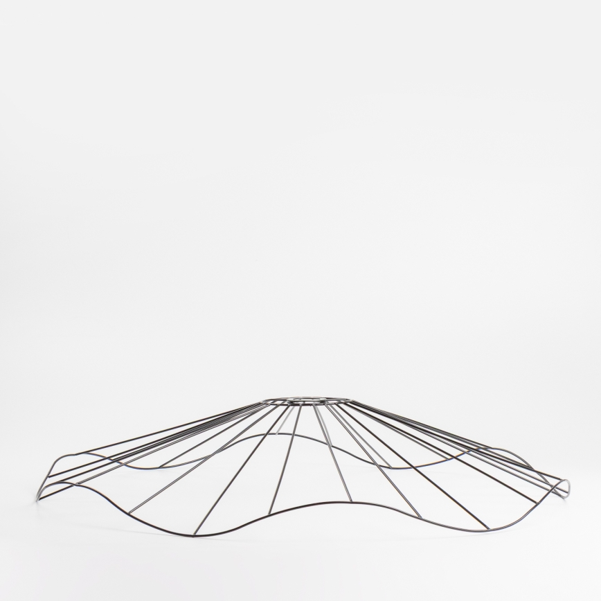 Brilagi - Επιφανειακό φωτιστικό οροφής LED CERIA WIRE 1xE27/40W/230V Ø 80 cm μαύρο/δρυς