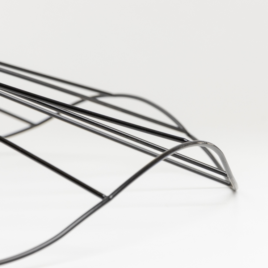 Brilagi - Επιφανειακό φωτιστικό οροφής LED CERIA WIRE 1xE27/40W/230V Ø 80 cm μαύρο/δρυς