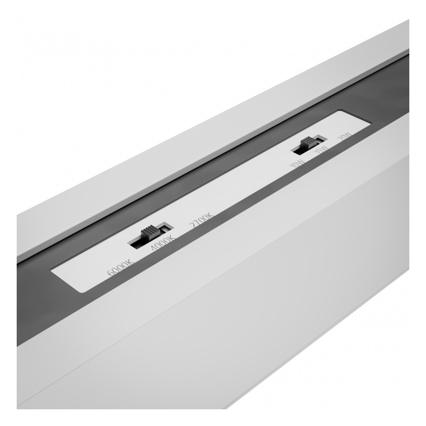 Brilagi - Επιφανειακό φωτιστικό οροφής LED FULLDAY LED/10/15/20W/230V 2700/4000/6000K 60 cm UGR19 λευκό