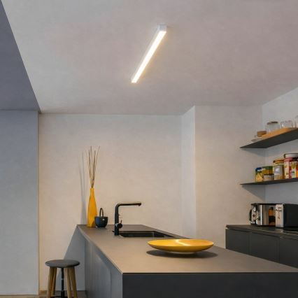 Brilagi - Επιφανειακό φωτιστικό οροφής LED FULLDAY LED/10/15/20W/230V 2700/4000/6000K 60 cm UGR19 λευκό