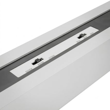 Brilagi - LED επιφανειακό φωτιστικό οροφής FULLDAY LED/20/30/40W/230V 2700/4000/6000K 120 cm λευκό