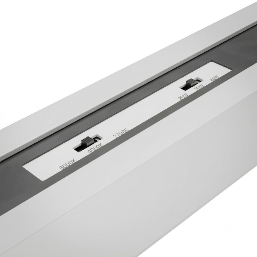 Brilagi - LED επιφανειακό φωτιστικό οροφής FULLDAY LED/20/30/40W/230V 2700/4000/6000K 120 cm λευκό