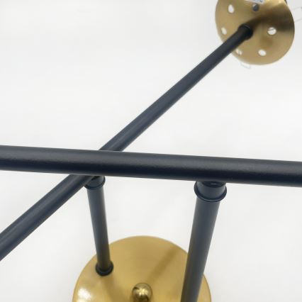 Brilagi - Επιφανειακό φωτιστικό οροφής MALIVA 4xE14/15W/230V σε χρυσό