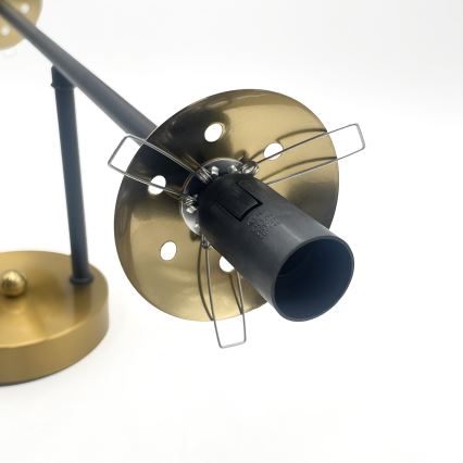 Brilagi - Επιφανειακό φωτιστικό οροφής MALIVA 4xE14/15W/230V σε χρυσό