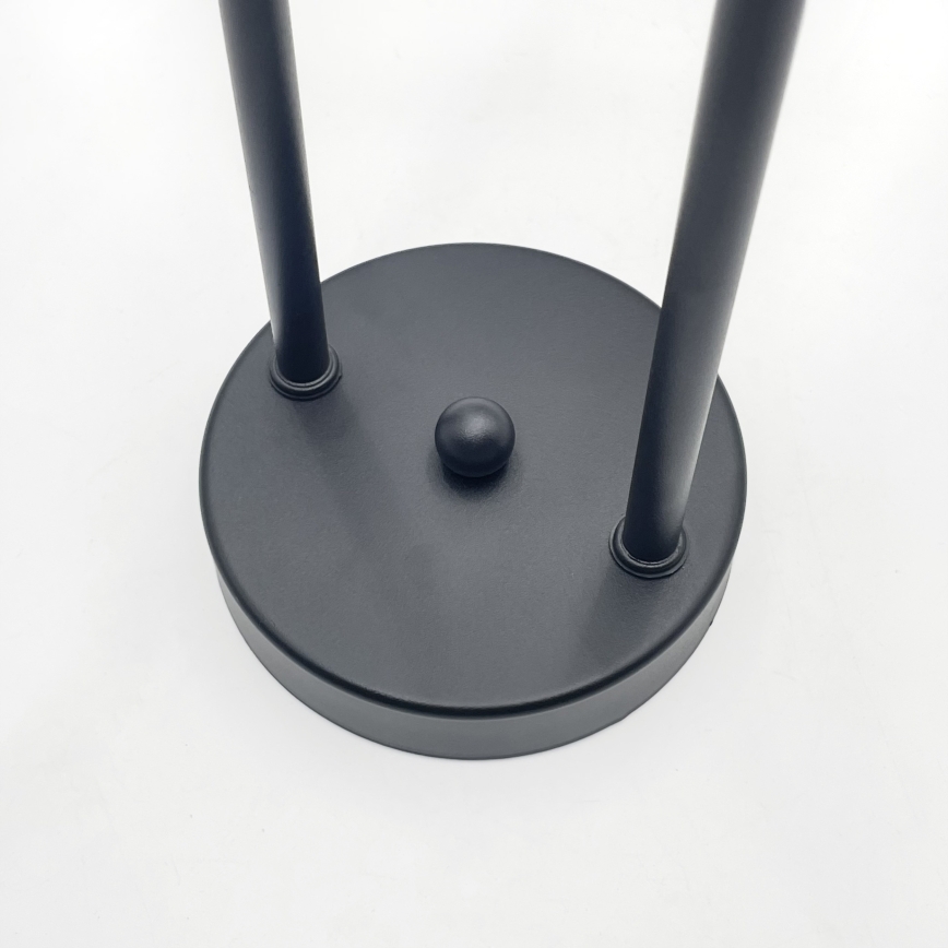 Brilagi - Επιφανειακό φωτιστικό οροφής MALIVA 4xE14/15W/230V μαύρο/καπνιστό