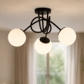 Brilagi - Επιφανειακό φωτιστικό οροφής MILO 3xE27/60W/230V μαύρο