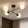Brilagi - Επιφανειακό φωτιστικό οροφής MILO 4xE27/60W/230V μαύρο