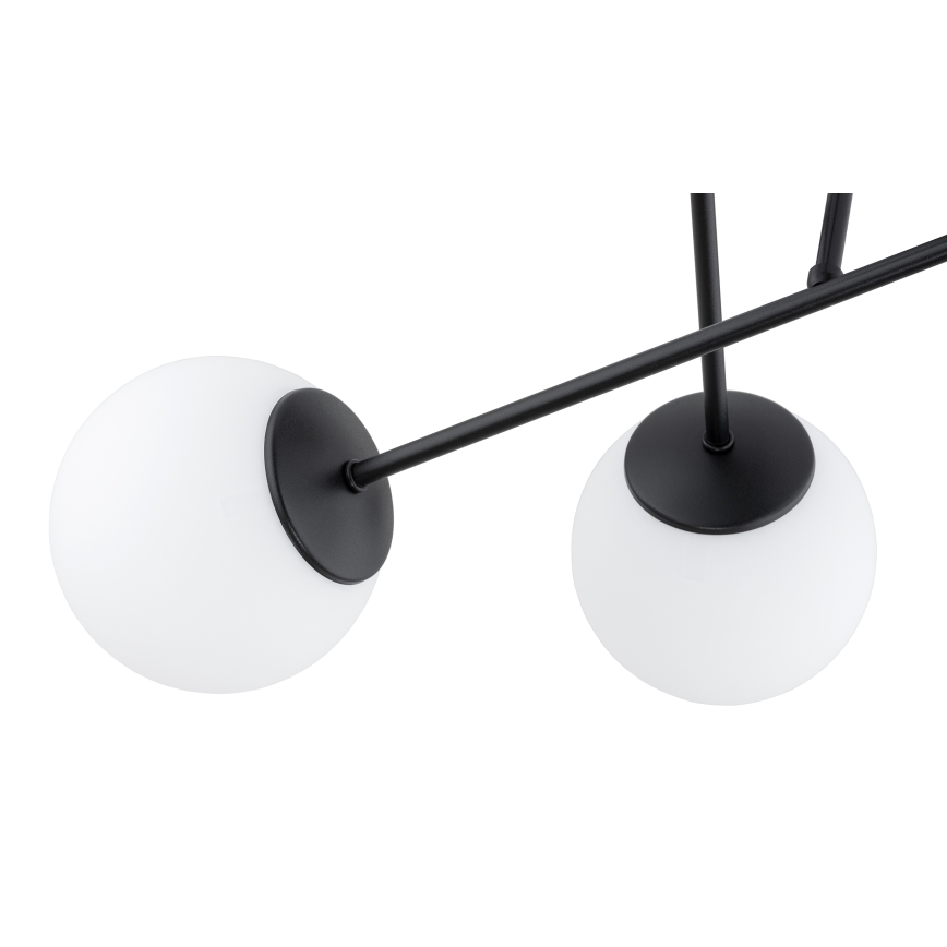 Brilagi - Επιφανειακό φωτιστικό οροφής MILO 4xE27/60W/230V μαύρο