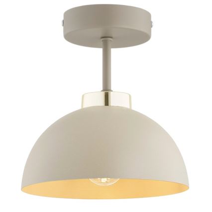 Brilagi - Επιφανειακό φωτιστικό οροφής MOON 1xE27/60W/230V μπεζ/χρυσό