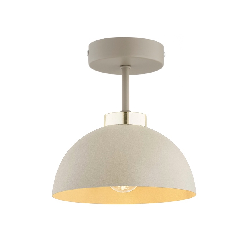 Brilagi - Επιφανειακό φωτιστικό οροφής MOON 1xE27/60W/230V μπεζ/χρυσό