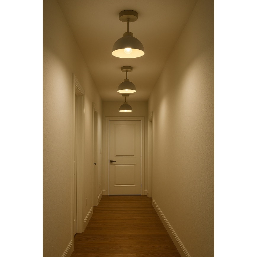 Brilagi - Επιφανειακό φωτιστικό οροφής MOON 1xE27/60W/230V μπεζ/χρυσό