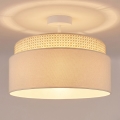 Brilagi - Επιφανειακό φωτιστικό οροφής PADOVA 1xE27/60W/230V Ø 40 cm εκρού