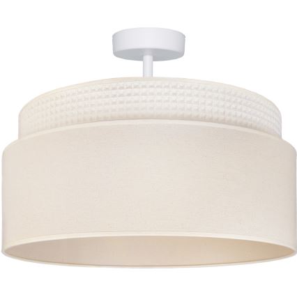 Brilagi - Επιφανειακό φωτιστικό οροφής PADOVA 1xE27/60W/230V Ø 40 cm εκρού