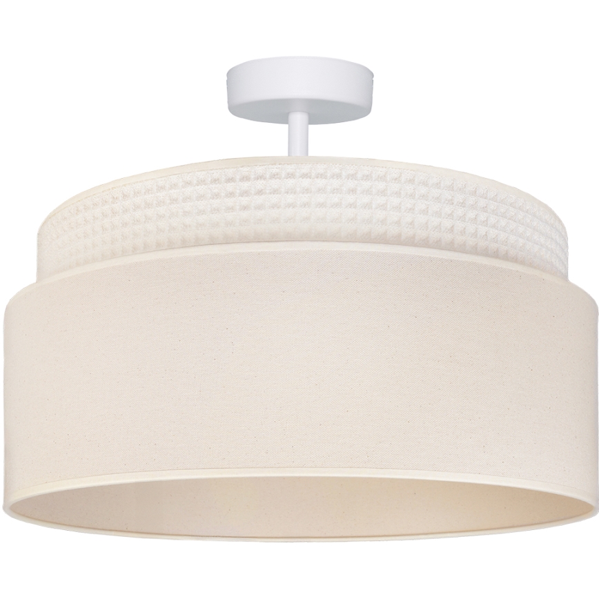 Brilagi - Επιφανειακό φωτιστικό οροφής PADOVA 1xE27/60W/230V Ø 40 cm εκρού