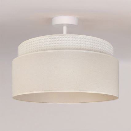 Brilagi - Επιφανειακό φωτιστικό οροφής PADOVA 1xE27/60W/230V Ø 40 cm εκρού