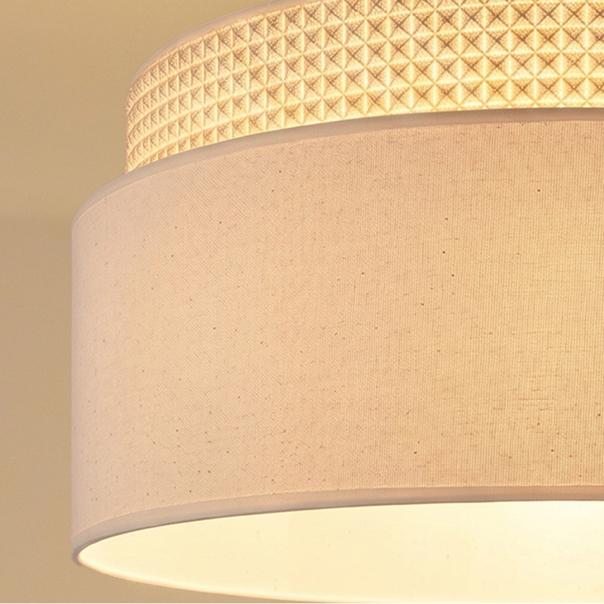 Brilagi - Επιφανειακό φωτιστικό οροφής PADOVA 1xE27/60W/230V Ø 40 cm εκρού