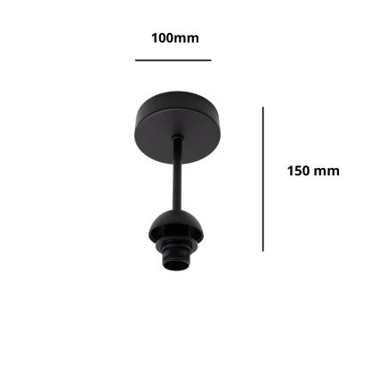BRILAGI - Επιφανειακό φωτιστικό οροφής PARTY 1xE14/60W/230V μαύρο