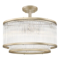 Brilagi - Επιφανειακό φωτιστικό οροφής RAMOS 5xE14/60W/230V χρυσό