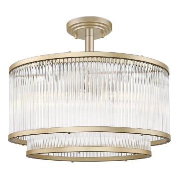 Brilagi - Επιφανειακό φωτιστικό οροφής RAMOS 5xE14/60W/230V χρυσό