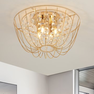 Brilagi - Επιφανειακό φωτιστικό οροφής VASTERAS 4xE14/40W/230V Ø 45 cm