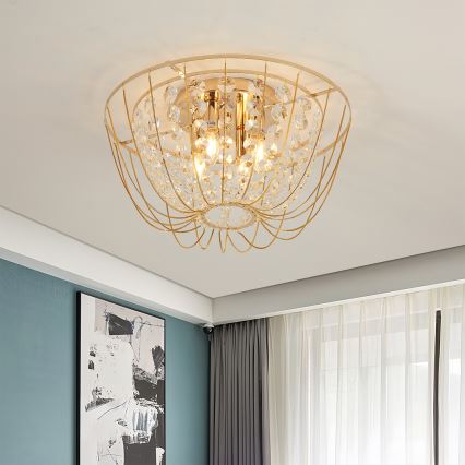 Brilagi - Επιφανειακό φωτιστικό οροφής VASTERAS 4xE14/40W/230V Ø 45 cm