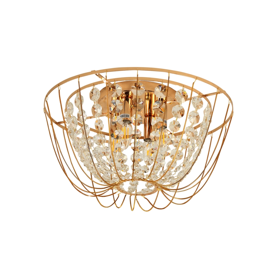 Brilagi - Επιφανειακό φωτιστικό οροφής VASTERAS 4xE14/40W/230V Ø 45 cm