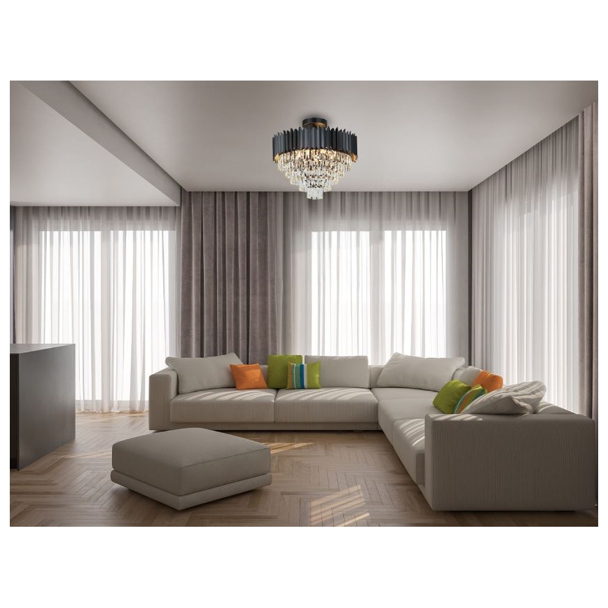 Brilagi - Επιφανειακός πολυέλαιος CARLOS 9xE14/40W/230V διάμ. 60 εκ.