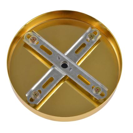 BRILAGI - Επιφανειακός πολυέλαιος ECLIPSE 12xE14/10W/230V Ø 78 εκ. χρυσό/μαύρο