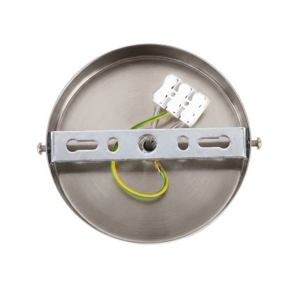 BRILAGI - Επιφανειακός πολυέλαιος ECLIPSE 9xE14/10W/230V Ø 58 cm ασημί