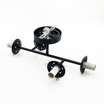 Brilagi - Επιφανειακός πολυέλαιος οροφής MALONY 4xE14/20W/230V μαύρο