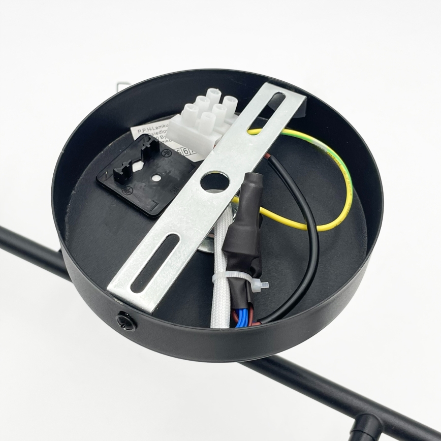 Brilagi - Επιφανειακός πολυέλαιος οροφής MALONY 4xE14/20W/230V μαύρο