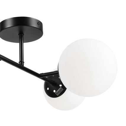 Brilagi - Επιφανειακός πολυέλαιος οροφής MALONY 4xE14/20W/230V μαύρο