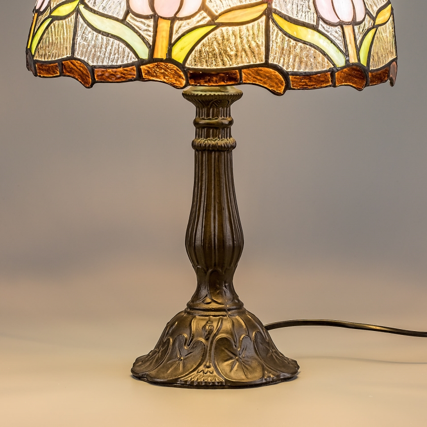 Brilagi - Επιτραπέζια λάμπα Tiffany από βιτρώ LORAS 1xE27/40W/230V