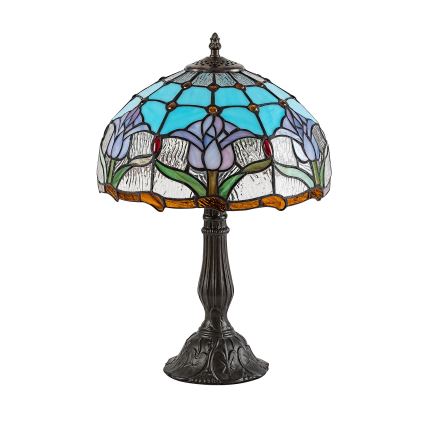 Brilagi - Επιτραπέζια λάμπα Tiffany από βιτρώ LORAS 1xE27/40W/230V