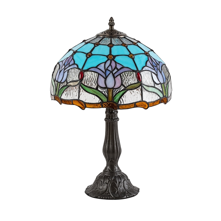 Brilagi - Επιτραπέζια λάμπα Tiffany από βιτρώ LORAS 1xE27/40W/230V
