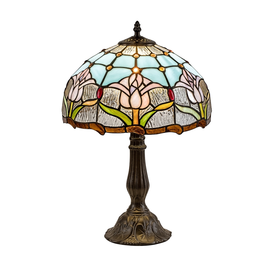 Brilagi - Επιτραπέζια λάμπα Tiffany από βιτρώ LORAS 1xE27/40W/230V