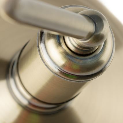 Brilagi - Επιτραπέζιο φωτιστικό BANK OFFICE 1xE27/60W/230V ορείχαλκος/λευκό