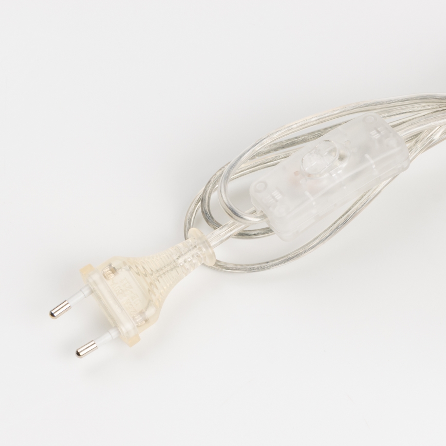 Brilagi - Επιτραπέζιο φωτιστικό CERIA 1xE27/60W/230V Ø 30 cm γυαλιστερό χρώμιο/μπεζ