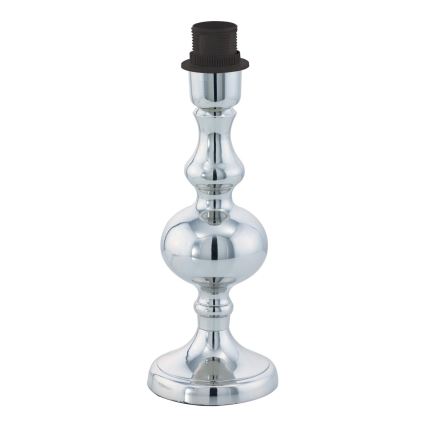 BRILAGI - Επιτραπέζιο φωτιστικό CERIA 1xE27/60W/230V διάμ. 30 cm γυαλιστερό χρώμιο/μαύρο