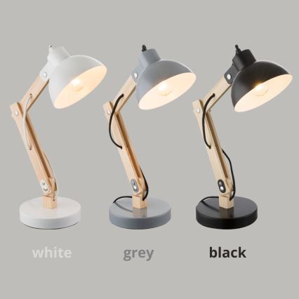 Brilagi - Επιτραπέζιο φωτιστικό FOCUS 1xE27/40W/230V λευκό